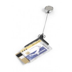 DURABLE 8308 58 CARD HOLDER DE LUXE PRO DUO (54 MM X 85 MM)